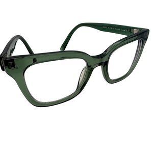 Warby Parker Beale Eyeglasses – Rosemary Crystal (Wide Fit)